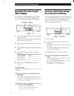 Preview for 12 page of Sony TC-WR565 - Cassette Deck Operating Instructions Manual