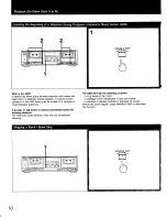 Preview for 10 page of Sony TC-WR610 Operating Instructions Manual