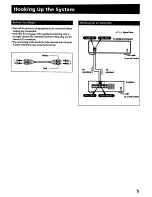 Preview for 5 page of Sony TC-WR645S Operating Instructions Manual