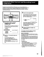 Preview for 17 page of Sony TC-WR645S Operating Instructions Manual