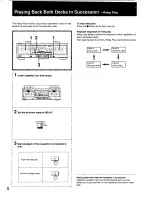 Preview for 8 page of Sony TC-WR670 Operating Instructions Manual