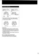 Preview for 13 page of Sony TC-WR670 Operating Instructions Manual