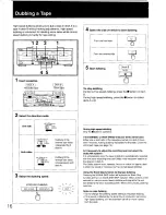 Preview for 16 page of Sony TC-WR670 Operating Instructions Manual