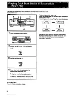 Preview for 8 page of Sony TC-WR690 Operating Instructions Manual