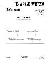 Preview for 32 page of Sony TC-WR720 Service Manual