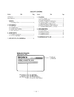 Preview for 2 page of Sony TC-WR745S Service Manual