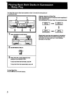 Preview for 8 page of Sony TC-WR901ES Operating Instructions Manual