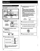 Preview for 12 page of Sony TC-WR901ES Operating Instructions Manual