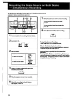 Preview for 16 page of Sony TC-WR901ES Operating Instructions Manual