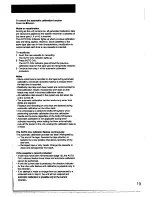 Preview for 19 page of Sony TC-WR901ES Operating Instructions Manual