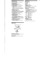 Preview for 5 page of Sony TCM-313 Operating Instructions Manual