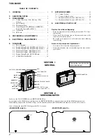 Preview for 2 page of Sony TCM-500DV Service Manual