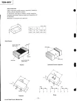 Предварительный просмотр 2 страницы Sony TCM-8EV Service Manual