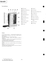 Preview for 4 page of Sony TCM-8EV Service Manual