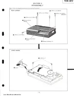 Предварительный просмотр 7 страницы Sony TCM-8EV Service Manual