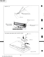 Предварительный просмотр 8 страницы Sony TCM-8EV Service Manual