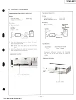 Preview for 11 page of Sony TCM-8EV Service Manual