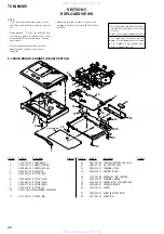 Preview for 22 page of Sony TCM-900DV Operating Instructions  (primary manual) Service Manual