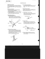 Preview for 2 page of Sony TCS-430 Service Manual