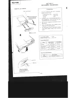 Preview for 6 page of Sony TCS-430 Service Manual