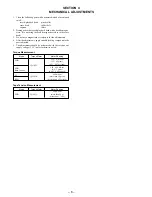 Preview for 8 page of Sony TCS TCS-30D Service Manual