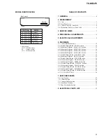 Preview for 3 page of Sony TCW-E475 Service Manual