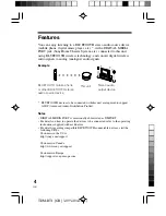 Preview for 4 page of Sony TDM-BT1 - Digital Media Port Bluetooth Interface Operating Instructions Manual