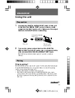 Preview for 7 page of Sony TDM-BT1 - Digital Media Port Bluetooth Interface Operating Instructions Manual