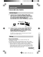 Preview for 35 page of Sony TDM-BT1 - Digital Media Port Bluetooth Interface Operating Instructions Manual