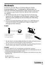 Предварительный просмотр 61 страницы Sony TDM-BT10 Operating Instructions Manual