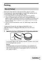 Предварительный просмотр 65 страницы Sony TDM-BT10 Operating Instructions Manual