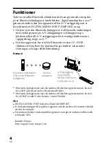 Предварительный просмотр 118 страницы Sony TDM-BT10 Operating Instructions Manual