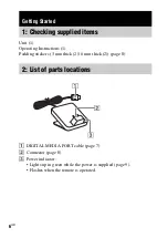 Preview for 6 page of Sony TDM-MP10 Operating Instructions Manual