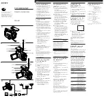 Предварительный просмотр 2 страницы Sony TGV-7E Operating Instructions