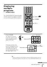 Preview for 19 page of Sony Tinitron KV-ES29 Operating Instructions Manual