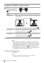 Предварительный просмотр 34 страницы Sony Tinitron KV-ES29 Operating Instructions Manual