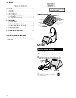 Preview for 2 page of Sony TL-HP90 Service Manual