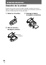 Предварительный просмотр 34 страницы Sony TMR-BT10 - Bluetooth Wireless Audio Transmitter Operating Instructions Manual