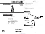 Sony TMR-IF330R Service Manual preview