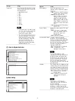 Preview for 21 page of Sony TRIMASTER HX Operating Instructions Manual