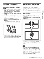 Preview for 15 page of Sony Trimaster SRM-L560 Operating Instructions Manual