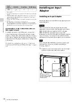 Preview for 18 page of Sony Trimaster SRM-L560 Operating Instructions Manual