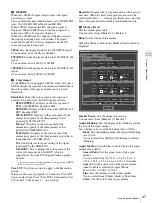 Preview for 47 page of Sony Trimaster SRM-L560 Operating Instructions Manual