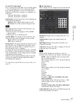 Preview for 57 page of Sony Trimaster SRM-L560 Operating Instructions Manual