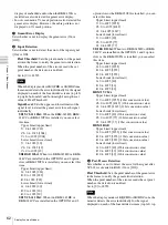 Preview for 62 page of Sony Trimaster SRM-L560 Operating Instructions Manual