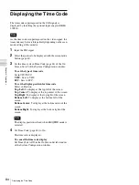 Preview for 84 page of Sony Trimaster SRM-L560 Operating Instructions Manual