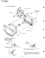 Предварительный просмотр 12 страницы Sony Triniton KV-27HSR10 Service Manual