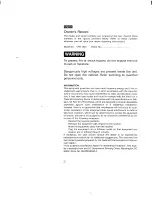 Preview for 2 page of Sony Trinitron CPD-1320UC2 Operating Instructions Manual