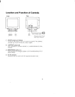 Preview for 5 page of Sony Trinitron CPD-1320UC2 Operating Instructions Manual