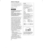 Preview for 2 page of Sony Trinitron CPD-220VS Operating Instructions Manual